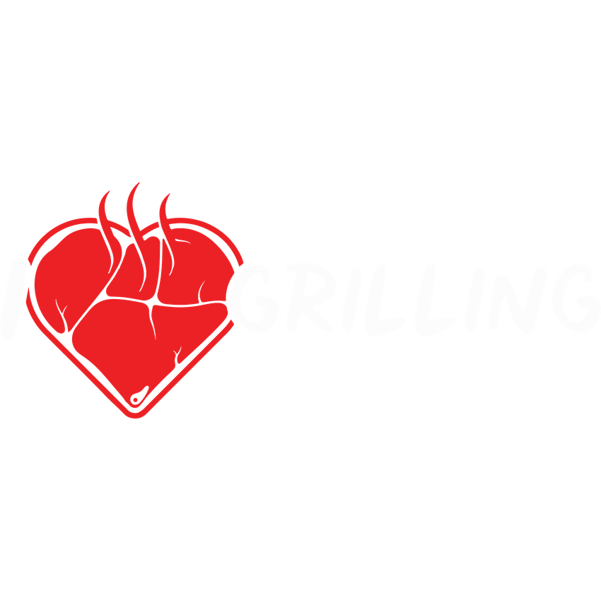 Funny T-Shirts design "I, Heart Grilling Graphic Tee"
