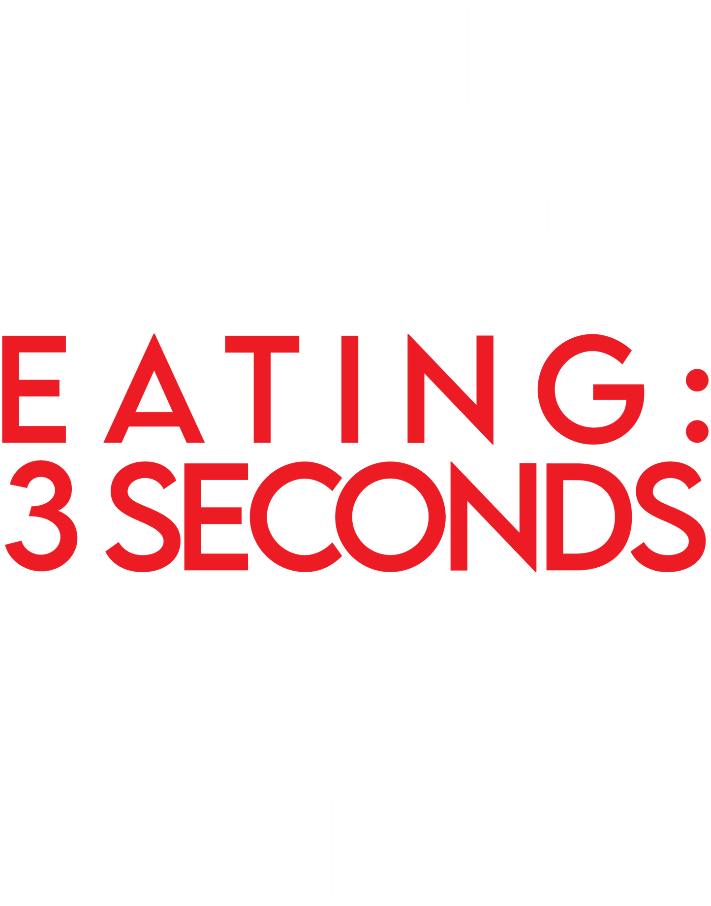 Cooking 6 Hours, Eating 3 Seconds