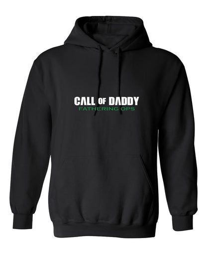 Funny T-Shirts design "Call Of Daddy, Fathering Ops"