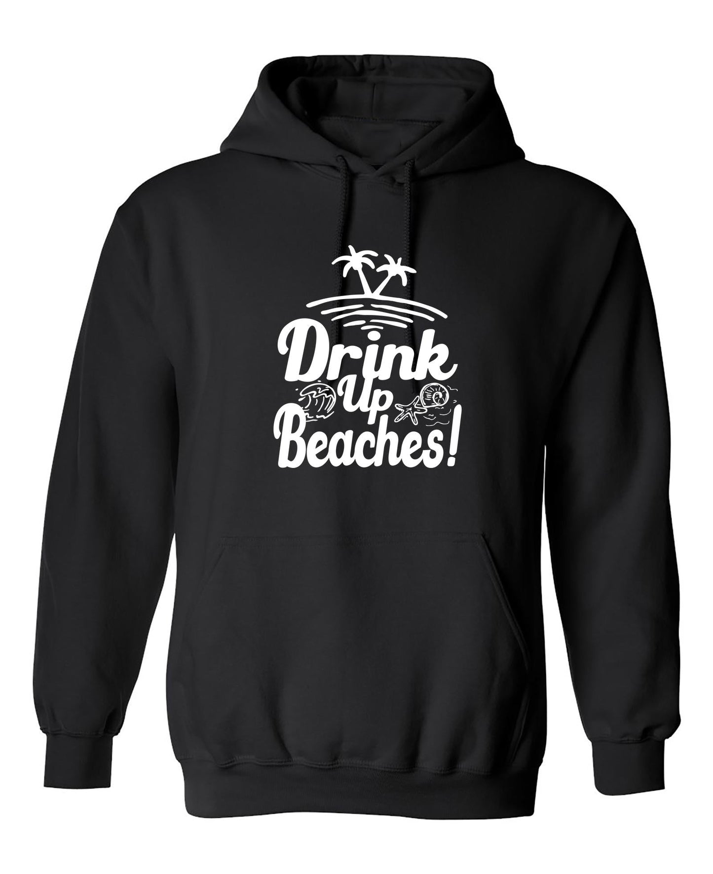 Funny T-Shirts design "Drink Up Beaches"