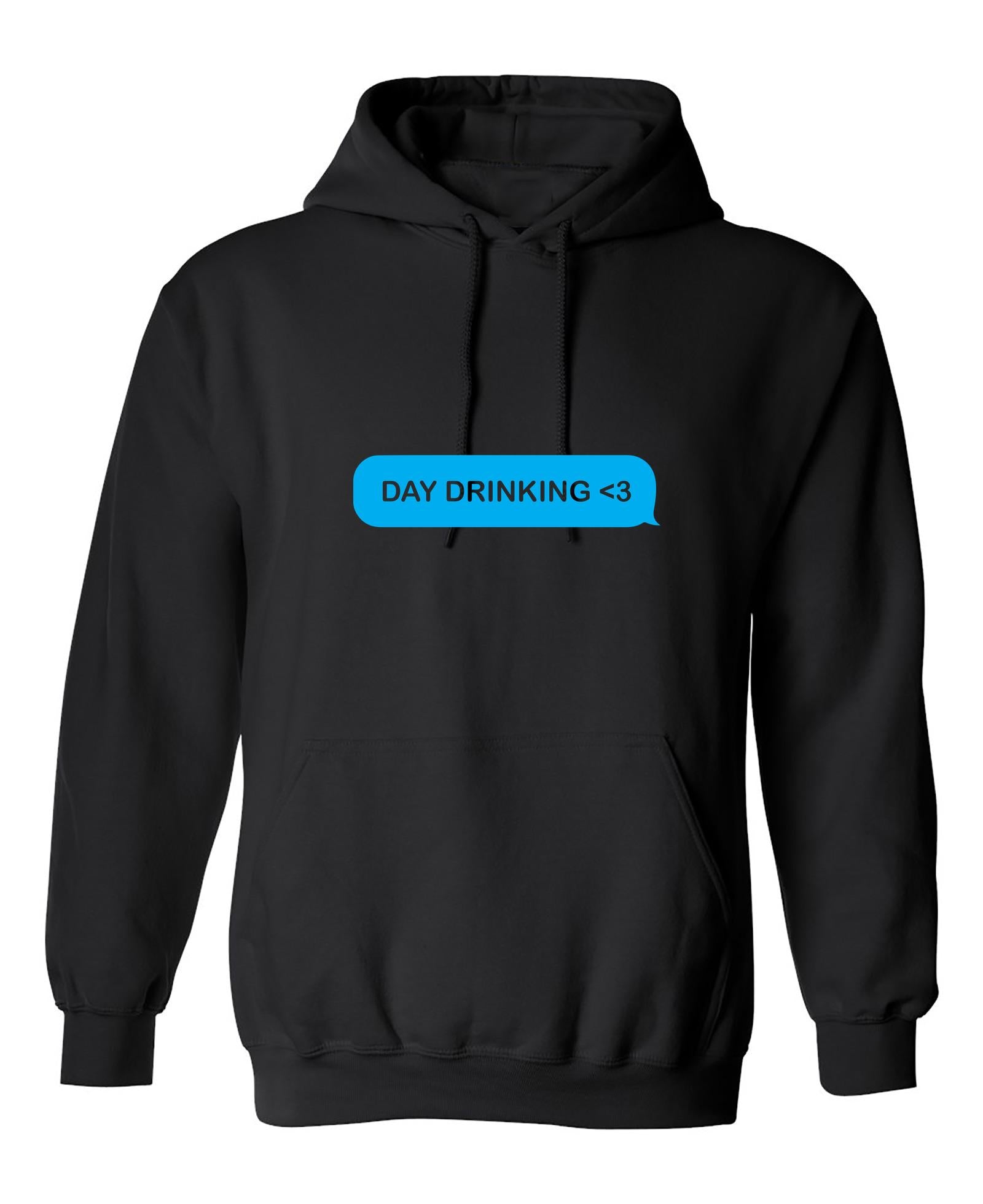 Funny T-Shirts design "Day Drinking <3 Heart Shirt"