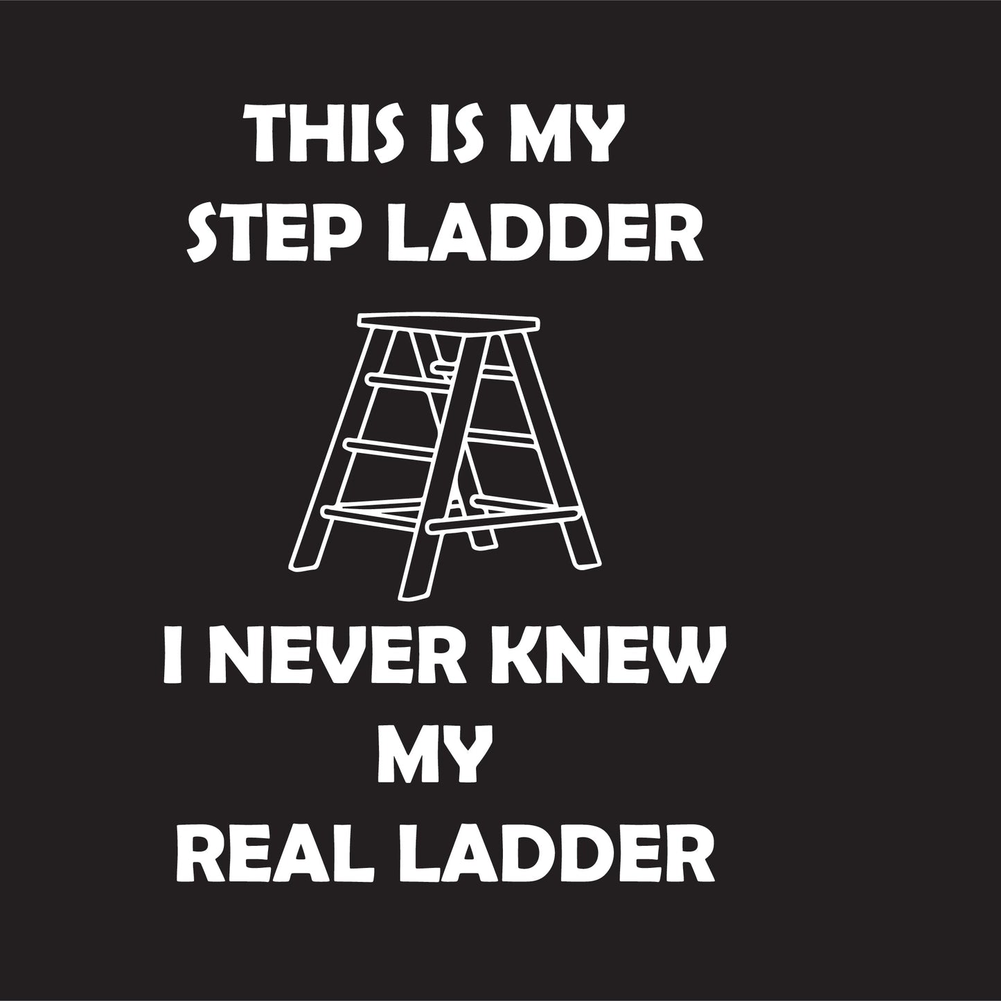 This Is My Step Ladder
