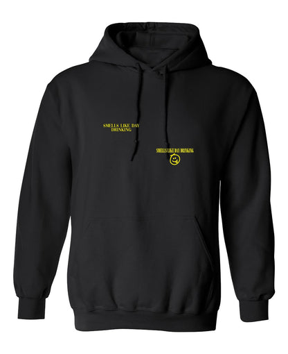 Funny T-Shirts design "Smells like Day Drinking"