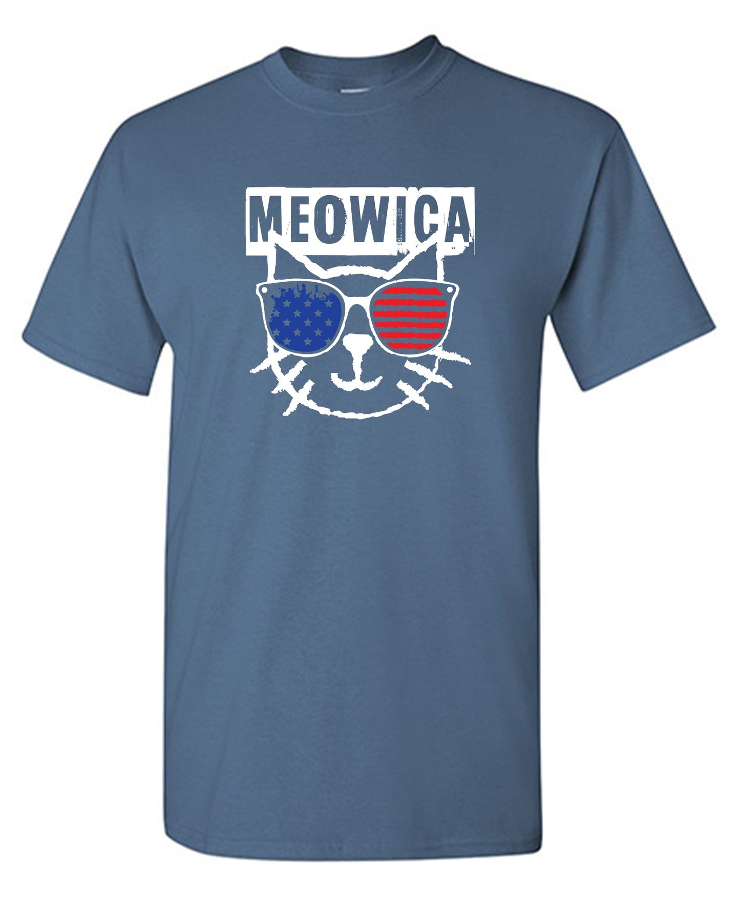 Meowica,  4th of Jly Shirt