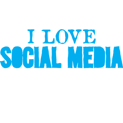 Funny T-Shirts design "I Love Social Media Back in the Day, I had to Insult People One by One"