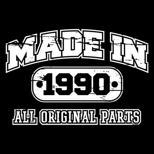 Made in 1990 All Original Parts Best T-shirts 