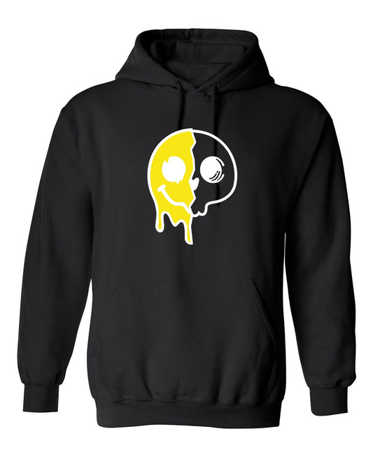 Funny T-Shirts design "Smiley Skull Graphic Tee"
