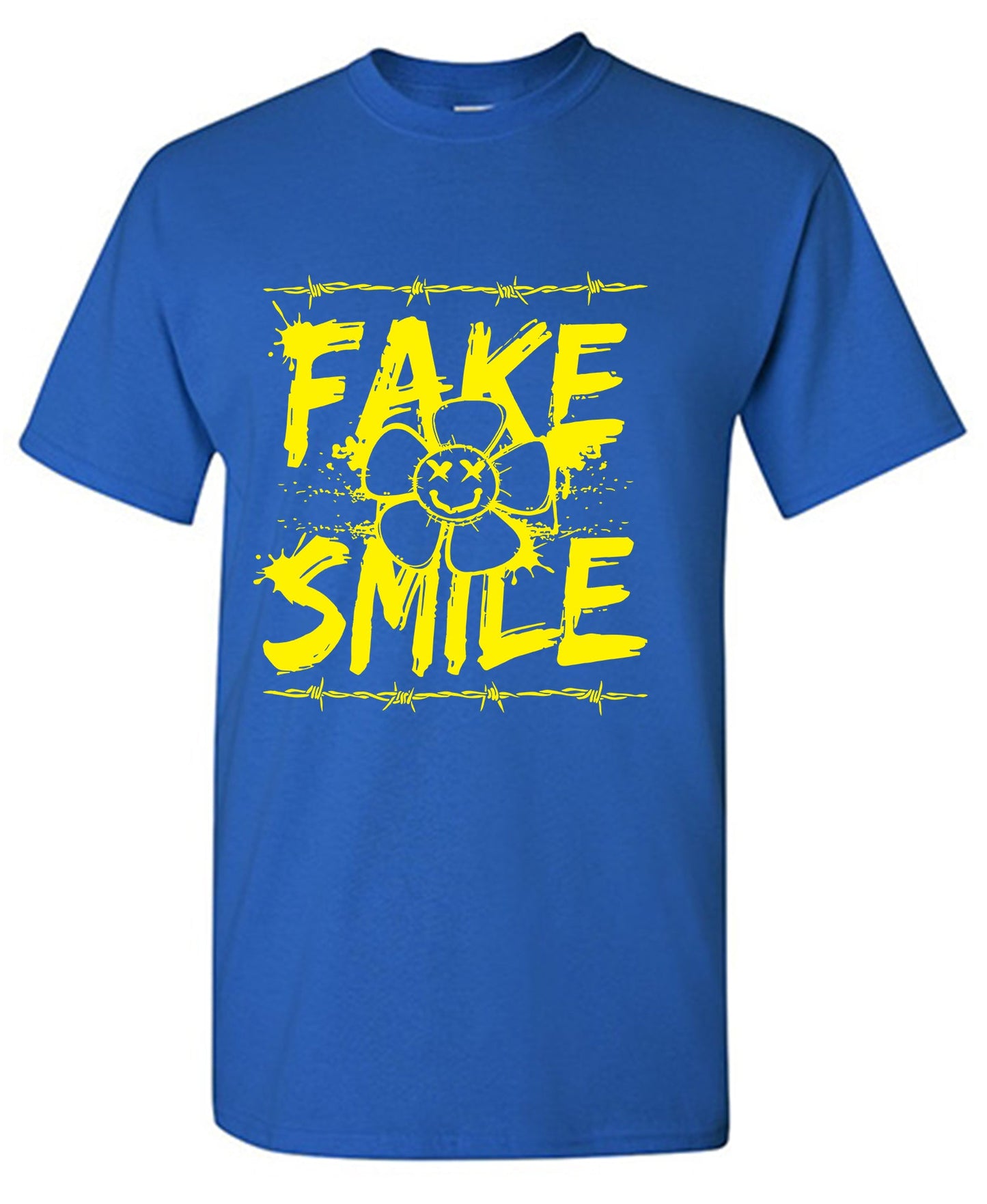 Fake Smile, X Eyes Graphic Tee