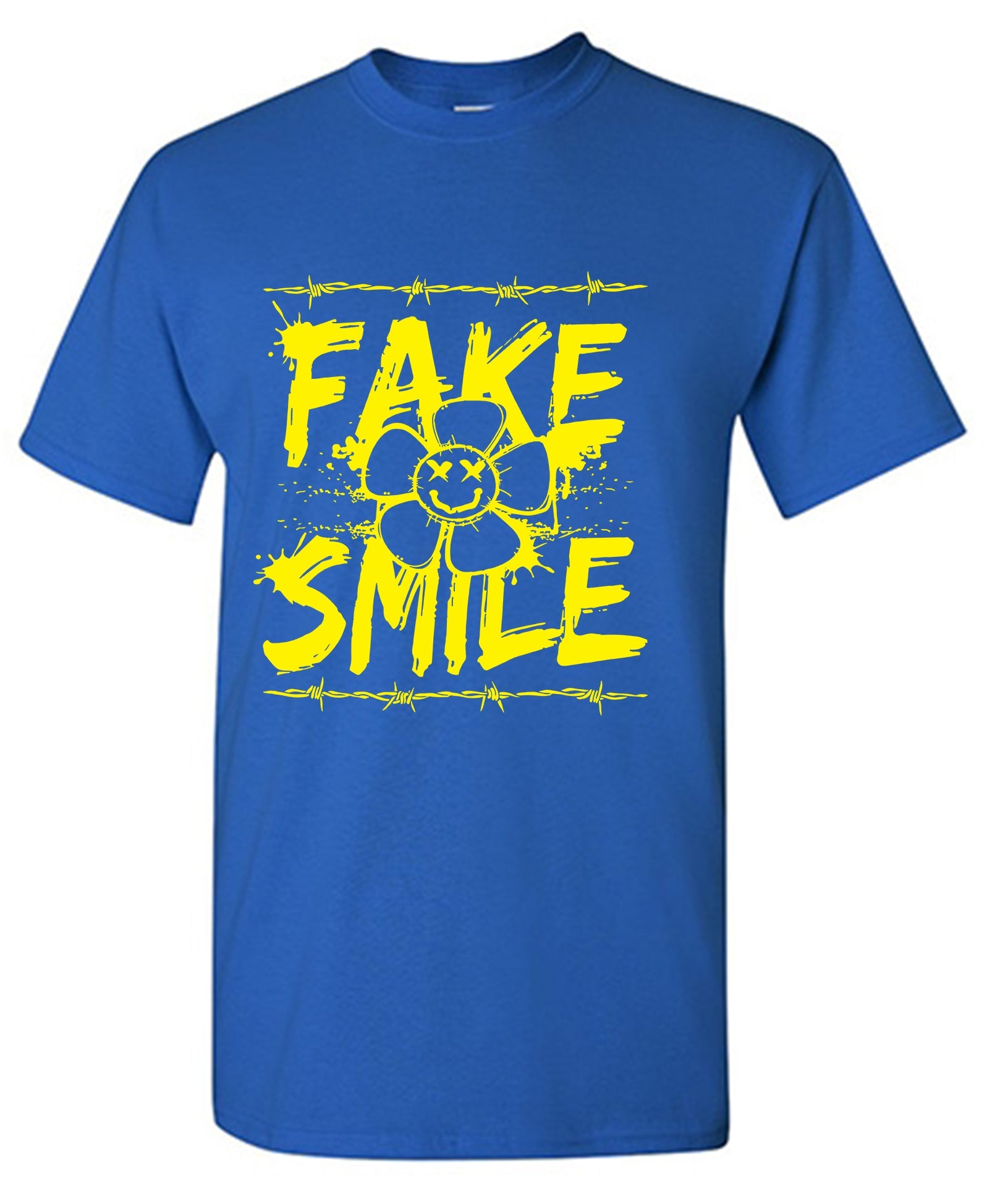 Fake Smile, X Eyes Graphic Tee