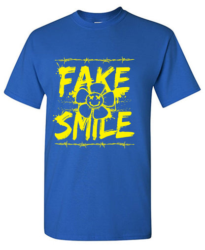 Fake Smile, X Eyes Graphic Tee