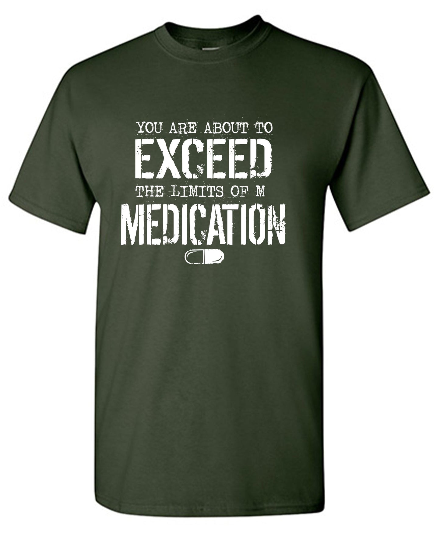 You are about to Exceed the limit of my Medication