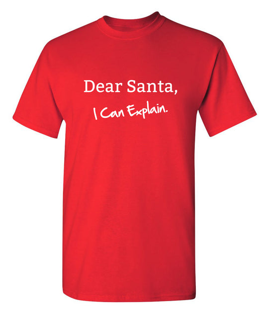 Dear Santa, I Can Explain.