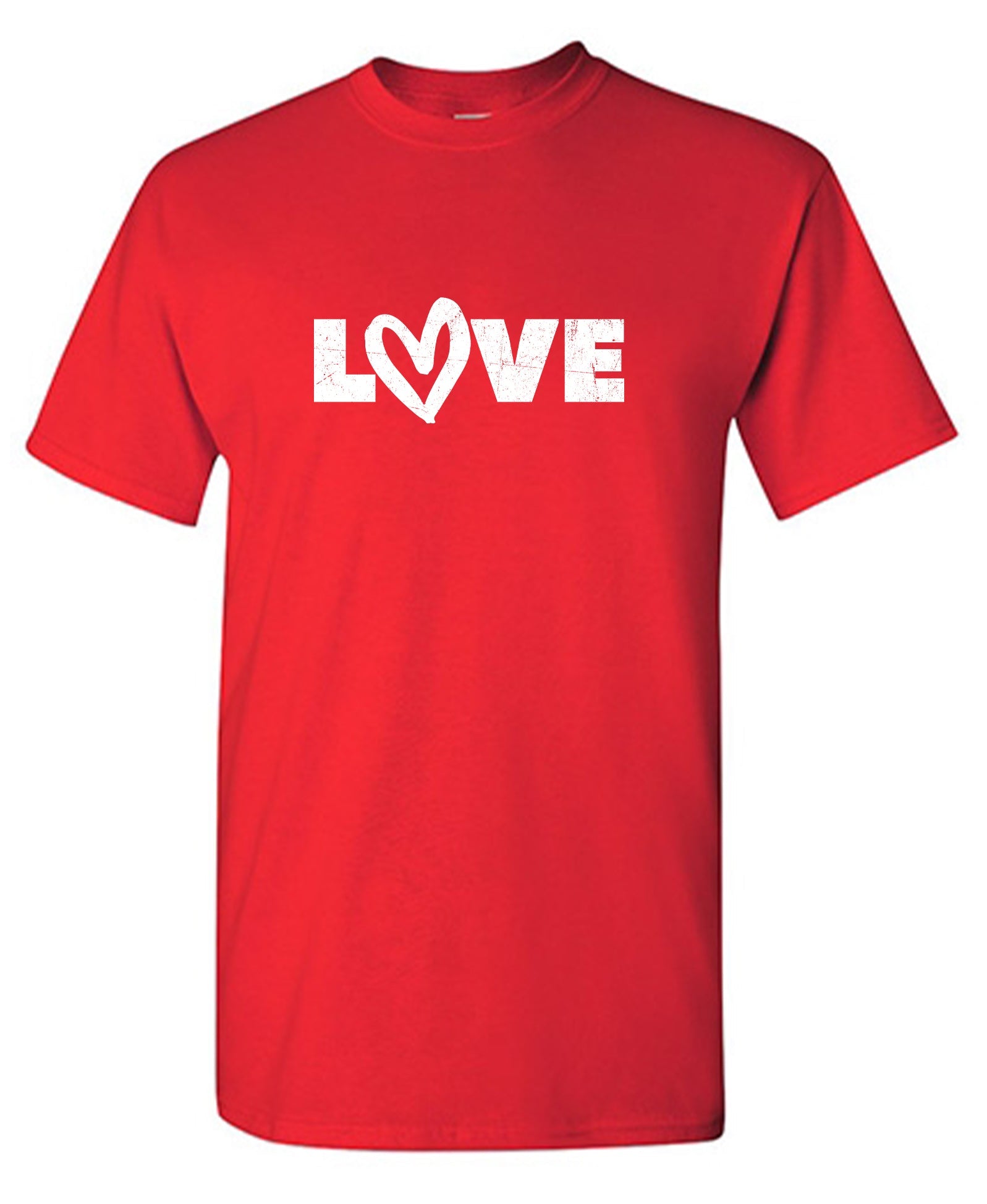 Love Heart Valentine Day T Shirt