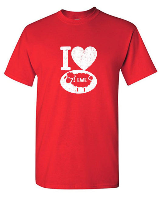 I love Sheep, Valentine Tee