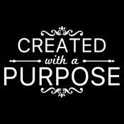 Created With A Purpose T-Shirt