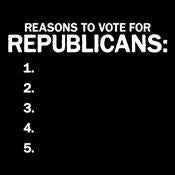 Reason To Vote For Republicans T-Shirt