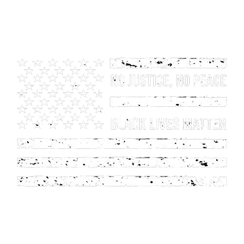Flag No Justice No Peace T-Shirts