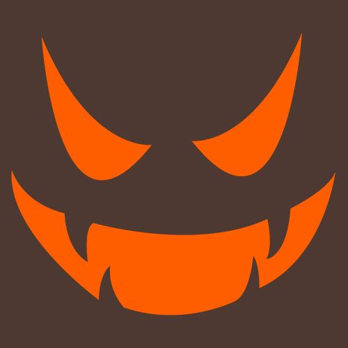 Vampire Pumpkin Emoticon T-Shirt