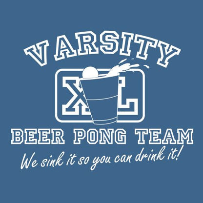 Varsity Beer Pong Team T-Shirt