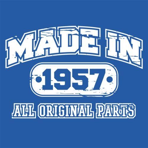 Made in 1957 All Original Parts T-Shirt