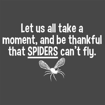 Be Thankful That Spiders Can't Fly T-Shirt