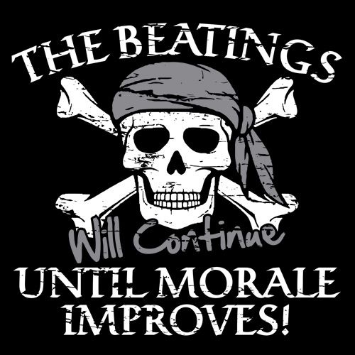 The Beatings Will Continue T-Shirt