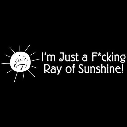 I'm Just A Fcking Ray Of Sunshine! - Roadkill T Shirts