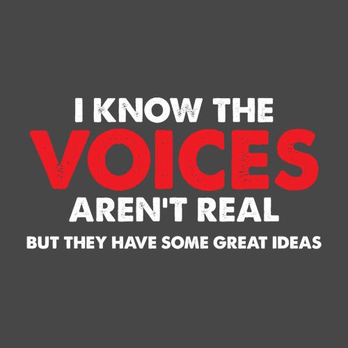 The Voices In My Head Have Great Ideas T-Shirt