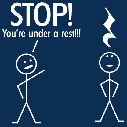 Stop You're under A Rest T-Shirt - Funny T-Shirts - Roadkill T Shirts