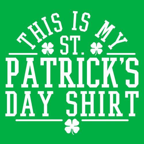 This Is My St Patrick's Day T-Shirt