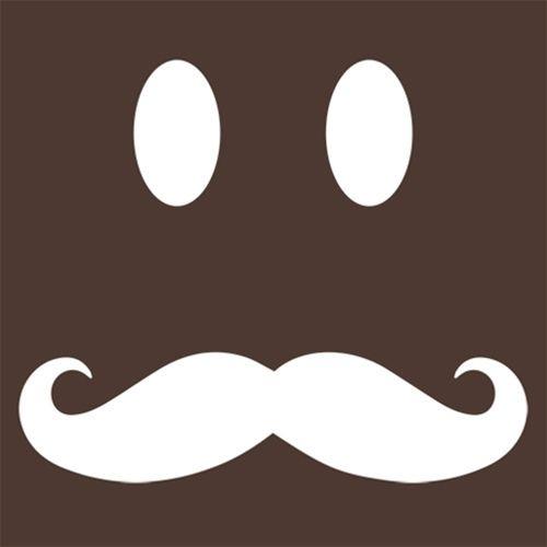 Moustache Smile T-Shirt | Offensive Tees