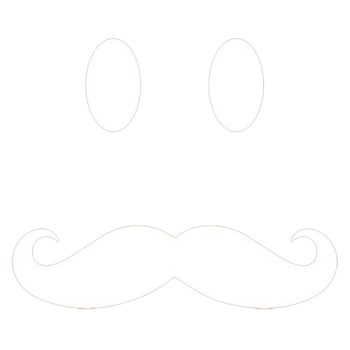 Moustache Smile Offensive Tees