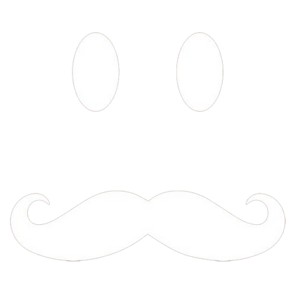 Moustache Smile Offensive Tees