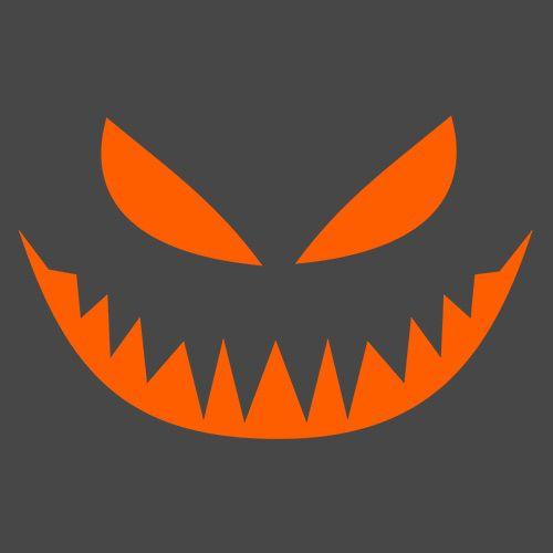 Mean Pumpkin Emoticon T-Shirt