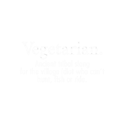 Vegetarian Ancient Tribe Slang Tees