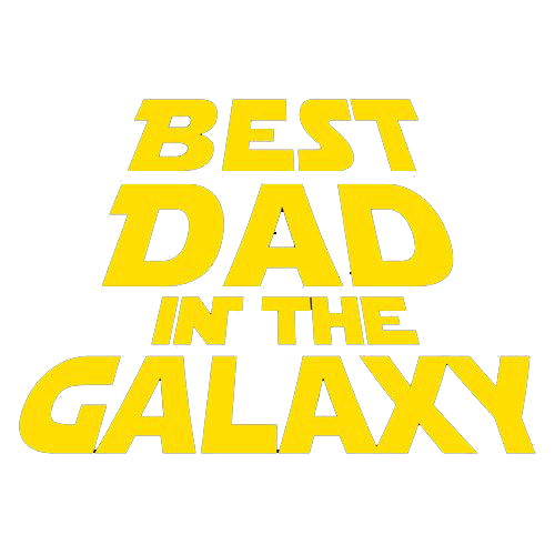 Shop Best Dad In The Galaxy T-Shirt